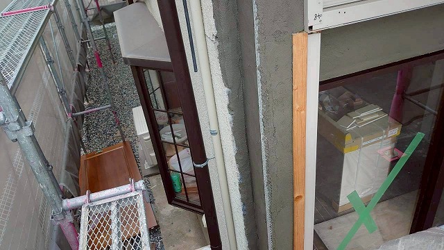 姫路市の貸し店舗への外壁塗装工事が完了！パターン調整からエスケー化研の塗料で外壁塗装